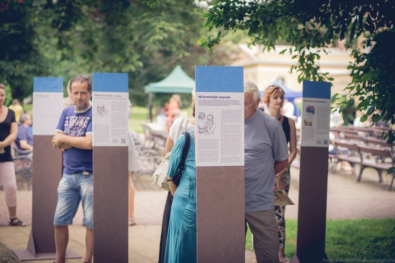 Outdoor výstava – Ilustrace: Magda Barabášová